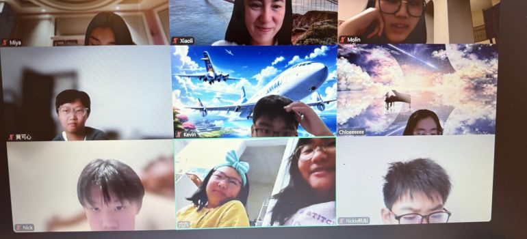 2025/10/11 French Reading Session                                                 Le Souci de Calie