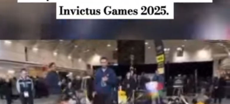 Playing sitting volleyball with Prince Harry joined Team Canada alumni in Vancouver ahead of the Invictus Games 2025.