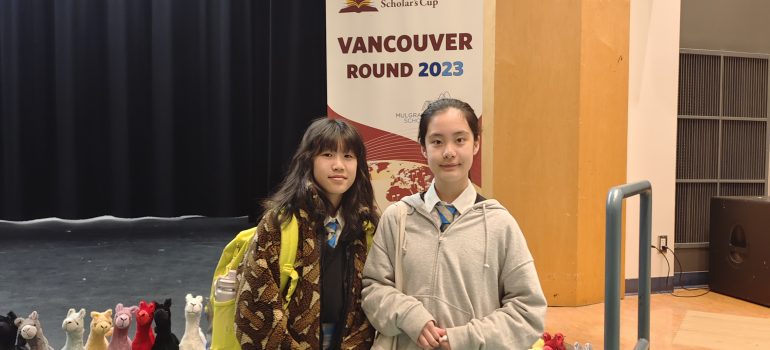 2023 The World Scholar’s Cup                                       Vancouver Round
