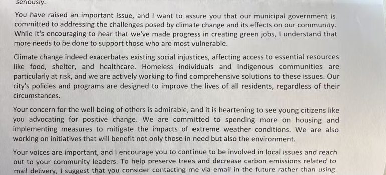 A Dialogue with Vancouver Councillors on Environment Protection