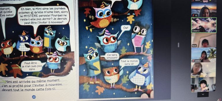 2025/07/12 French Reading Session                           – Le mystère de Mimi