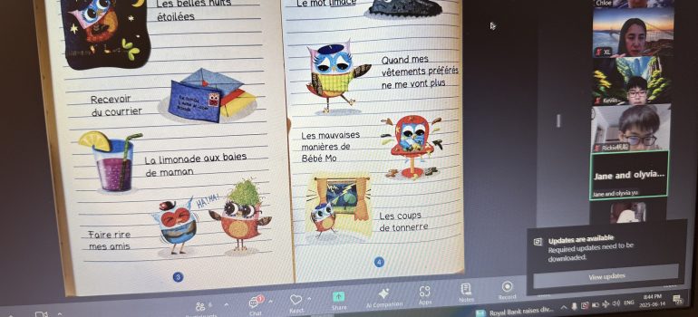 2025/06/14 French Reading Session                          – Hibou Hebdo