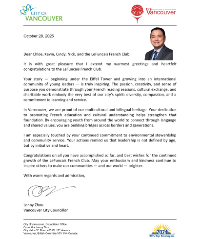 LeFuncais_Councillor Lenny Zhou